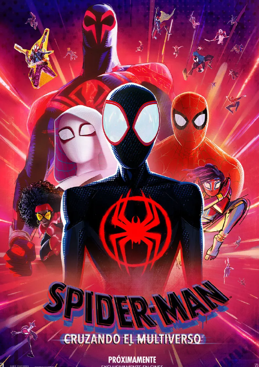 spiderman atraves del spiderverse